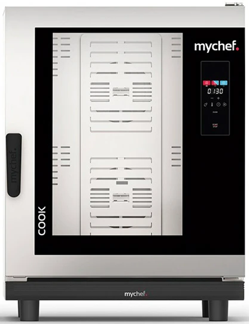 Пароконвектомат Distform MyChef Cook 10 GN 1/1 right opening (CCE1100D) электрический 10 ур. GN1/1, без WiFi, автоматическая мойка