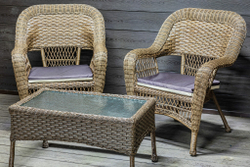 Комплект мебели из искусственного ротанга Мэдисон (Medison) Balcony Set без подушек