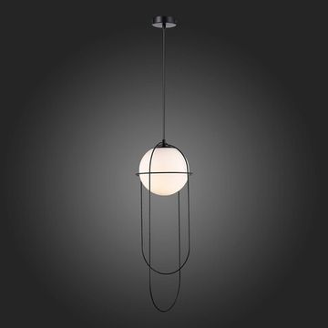 SL1189.403.01 Подвес ST-Luce Черный/Опал E27 1*60W BEATA