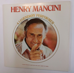 Винтажная виниловая пластинка Henry Mancini A Legendary Performer (USA 1976) (The Pink Panther Theme, Baby Elephant Walk)