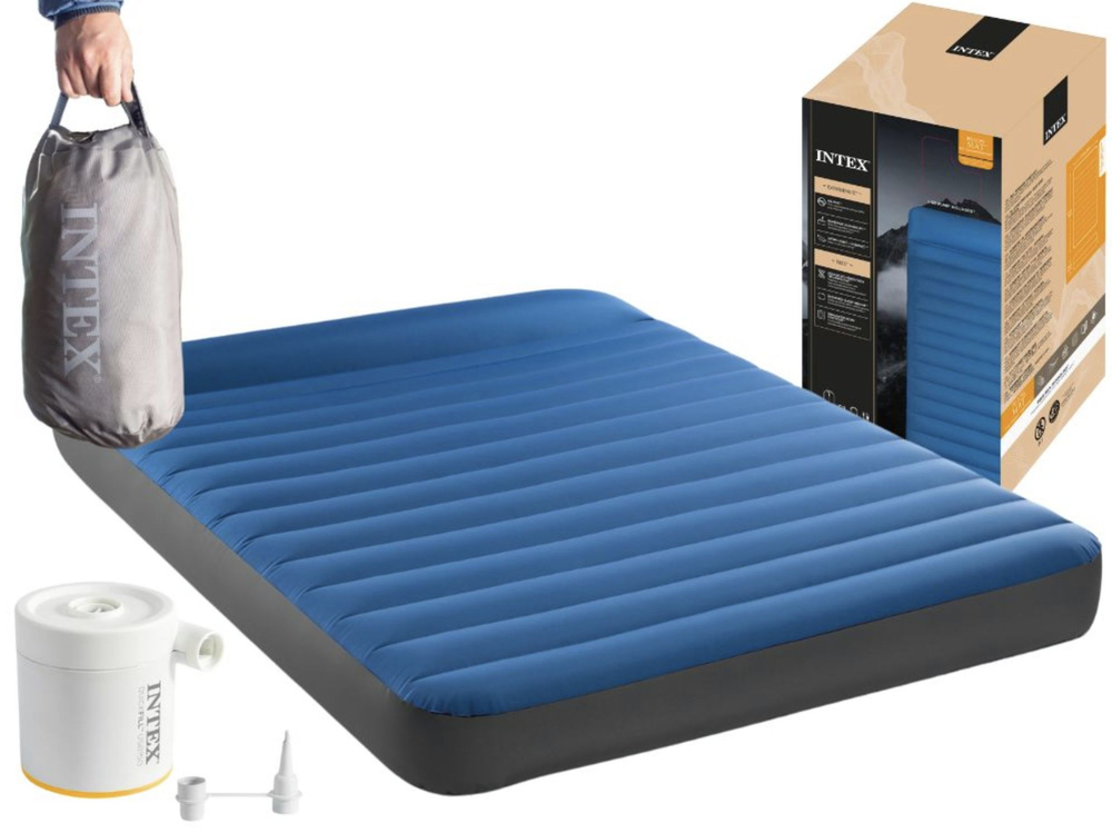 Надувной матрас Intex 152х203х22cm 64013