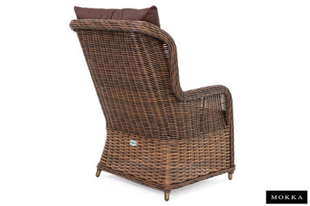 Кресло Mokka San Marino (99х60х66cм), бронзовое