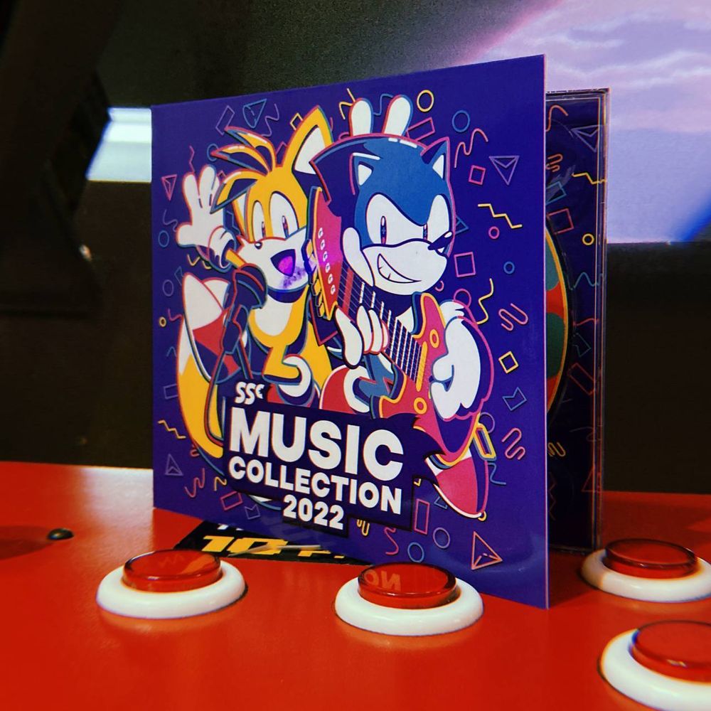 Диск Super Sonic Con Music Collection 2022