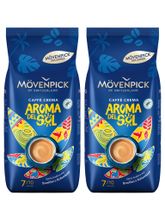 Кофе в зернах Movenpick Caffe Crema Aroma Del Sol 1 кг x 2 шт