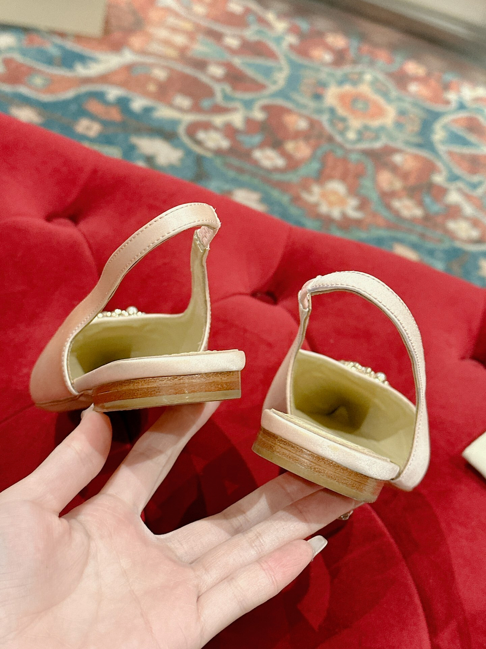 Louis Vuitton Met Slingback Ballerina