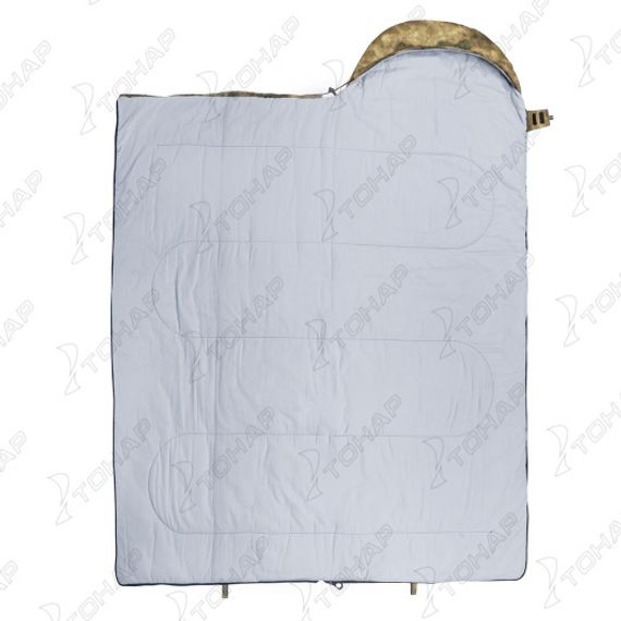 Спальный мешок TRAVEL EXTREME WIDE 300 (220х90) Stratex, КМФ Мох (N-SB-S300-220x90-M) NISUS