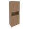 First Шкаф высокий широкий KST-1.5 Дуб Табак 801*432*2060