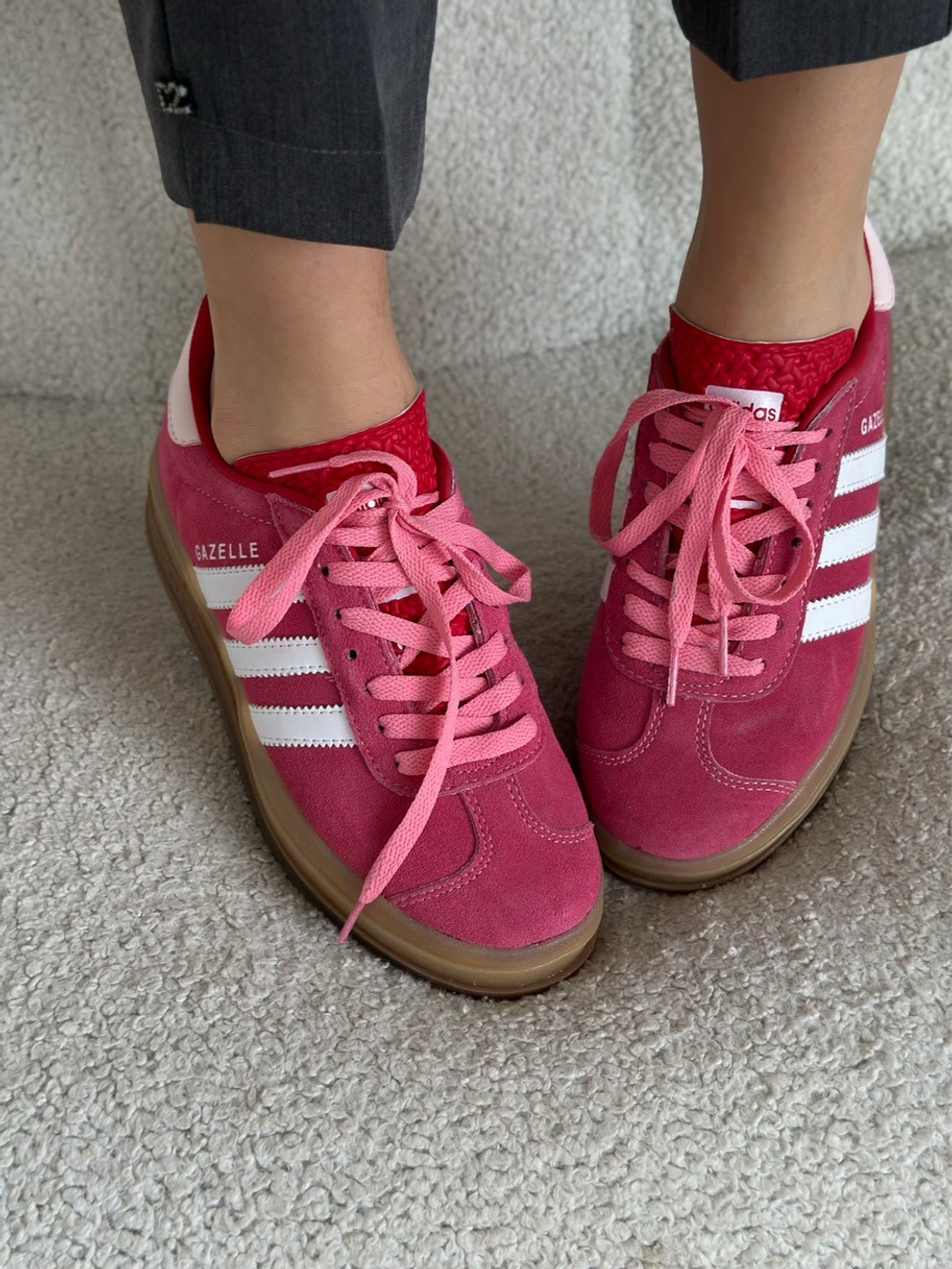 Кеды из натуральной замши