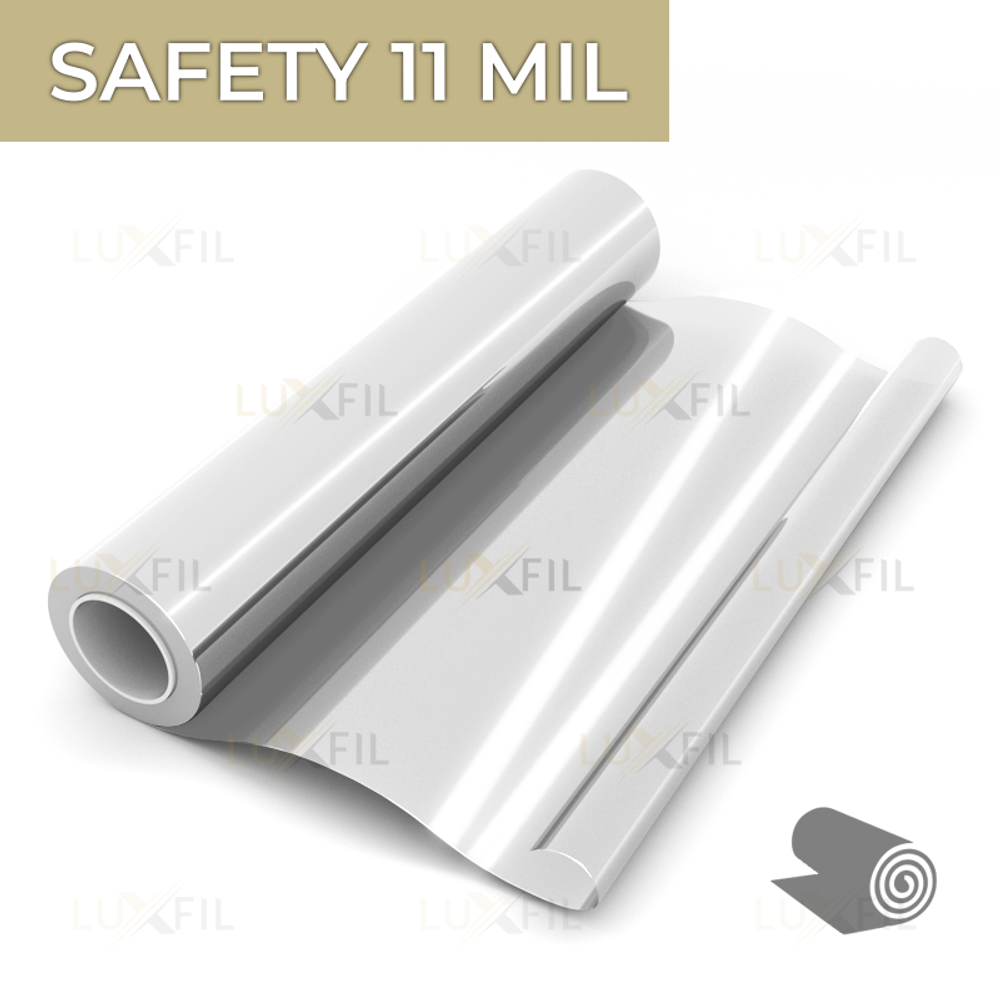Пленка защитная бронировочная SAFETY 11 MIL LUXFIL, (рулон)