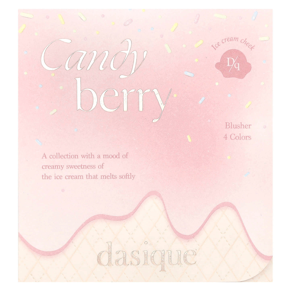 Dasique, Blending Mood Cheek, 07 Candy Berry, 16,8 г (0,59 унции)