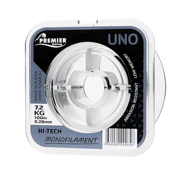 Леска UNO 0,28mm/100m Clear Nylon (PR-U-C-028-100) Premier Fishing