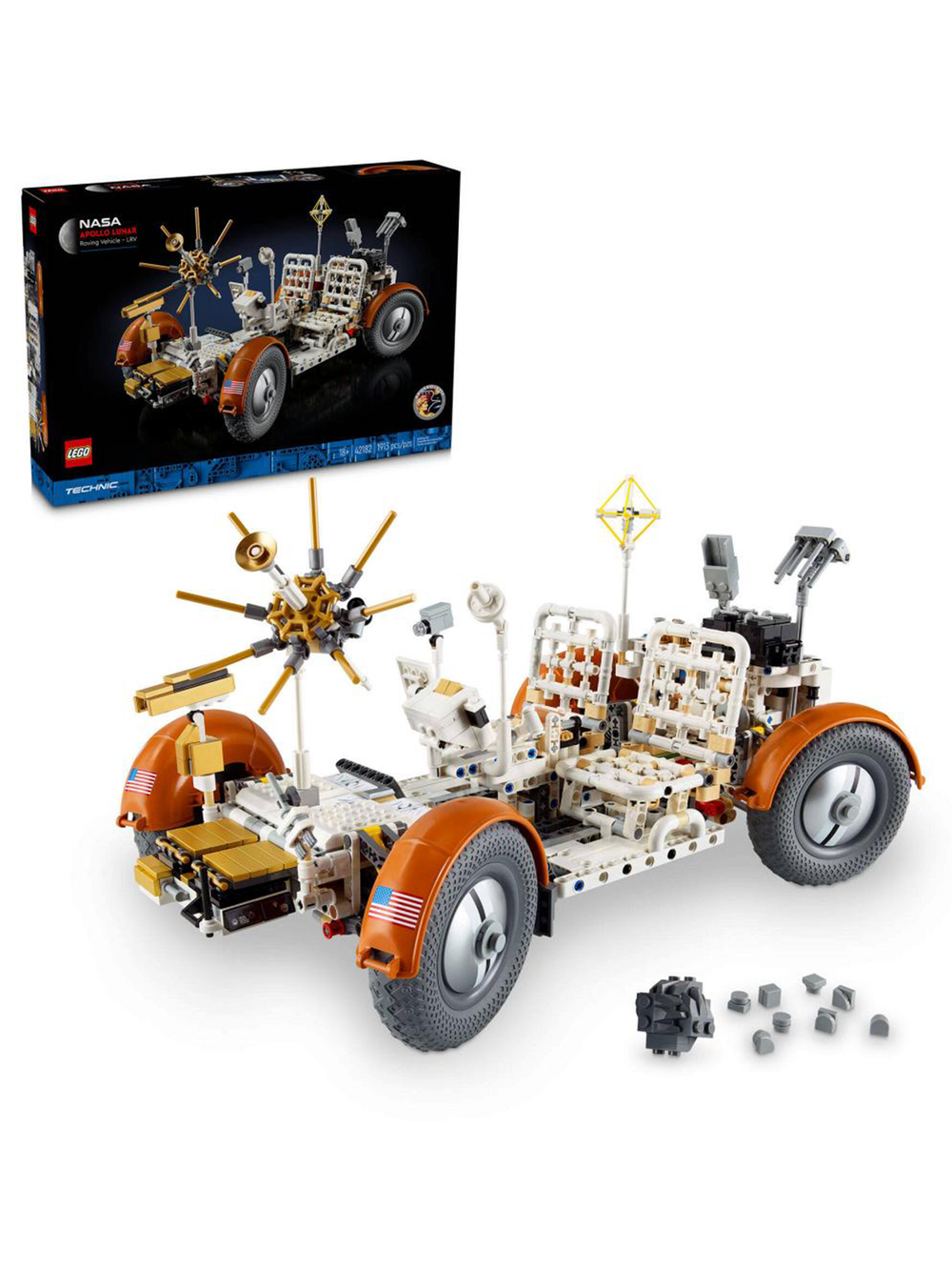 Конструктор LEGO Technic 42182 Луноход NASA «Apollo» LRV