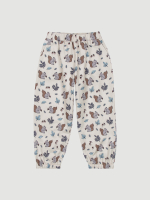 Утеплённые брюки на резинке Mjölk Белочки