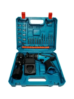 Дрель-шуруповерт, 12 В, 34 Нм, 2 АКБ