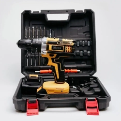 Titools Дрель-шуруповерт, 21 В, 35 Нм, 2 АКБ