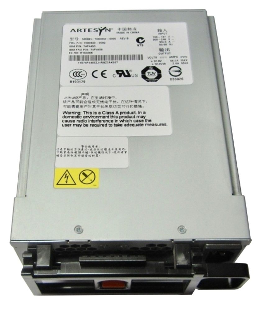 Блок питания IBM DS3500 585W PSU 00W1519