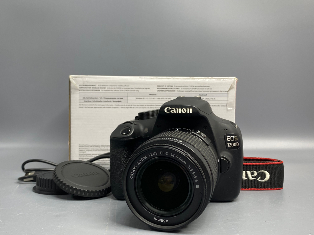Canon 1200D Kit 18-55mm 24.000 кадров