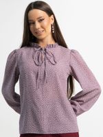 Блуза Анастейша (пыльно-сиреневая) Б15208-18М LT Collection