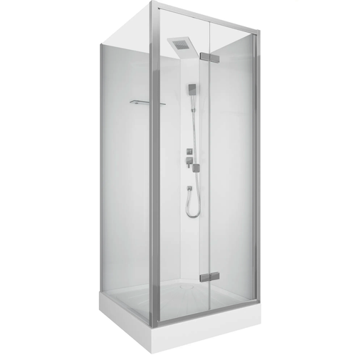 Душевая кабина Ceruttispa (ЧеруттиСпа) BELLA90T, с низким поддоном, 90x90x225