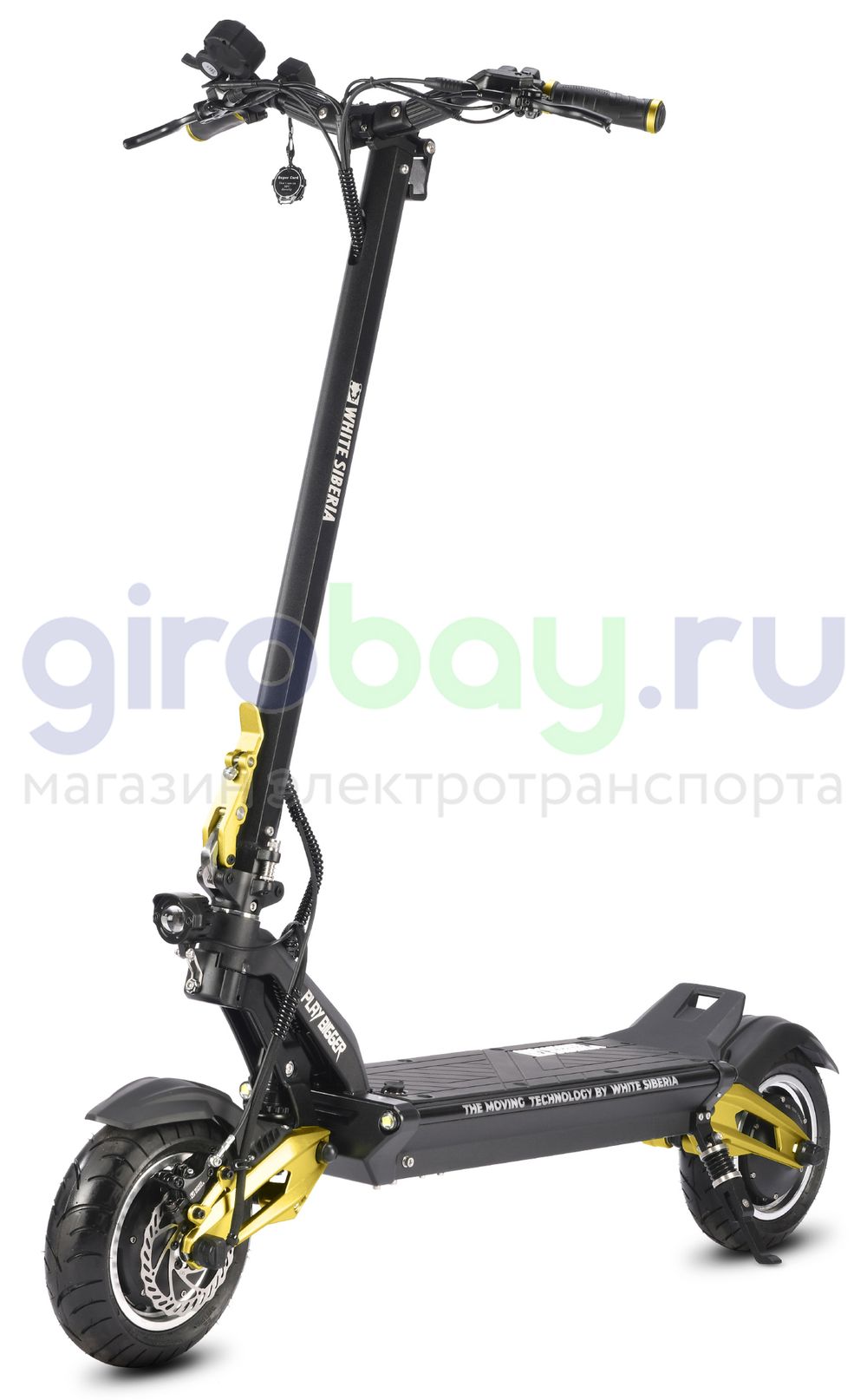 Электросамокат WHITE SIBERIA NERPA PRO 3600W Siberian Gold (золотой) фото 2 фото №7