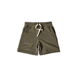 Шорты прямые с фирменным логотипом Хвоя