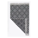 Коврик из хлопка KILIM GOLD 80Черно-белый Турция 59634