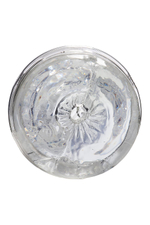 Прозрачный двусторонний мастурбатор Sophia - вагина и анус (Цвет: прозрачный)