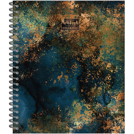 НОВИНКА! ТЕТРАДЬ ОБЩАЯ 96 ЛИСТОВ НА СПИРАЛИ “Gold&amp;Chic”