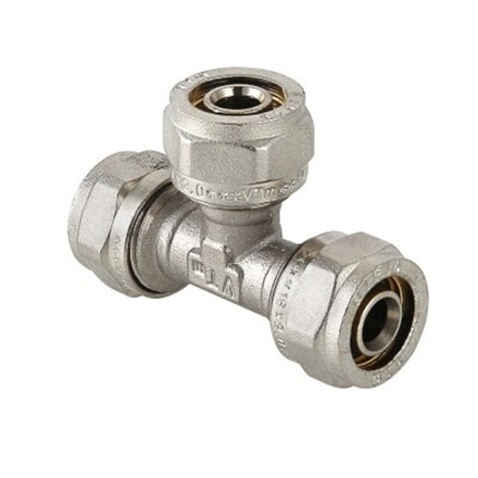 Тройник обжимной 20х20х16 Valtec
