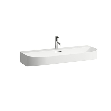 Раковина Laufen Sonar 8.1634.7.000.104.1 накладная 100 см, цвет белый