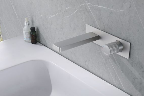 Смеситель ABBER Rund AF8712SP для раковины скрытого монтажа, сатин