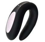 Многофункциональный смарт-вибратор для пар Satisfyer Double Joy черный