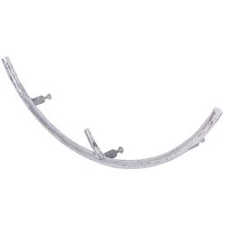 Ручка мебельная Арт Ринг правая Античное серебро