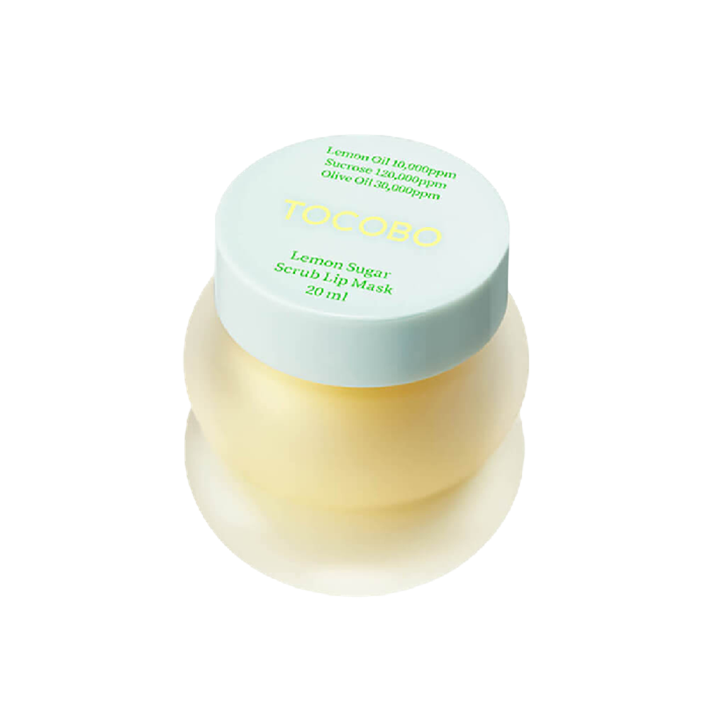 Tocobo Lemon Sugar Scrub Lip Mask несмываемая сахарная маска-скраб для губ