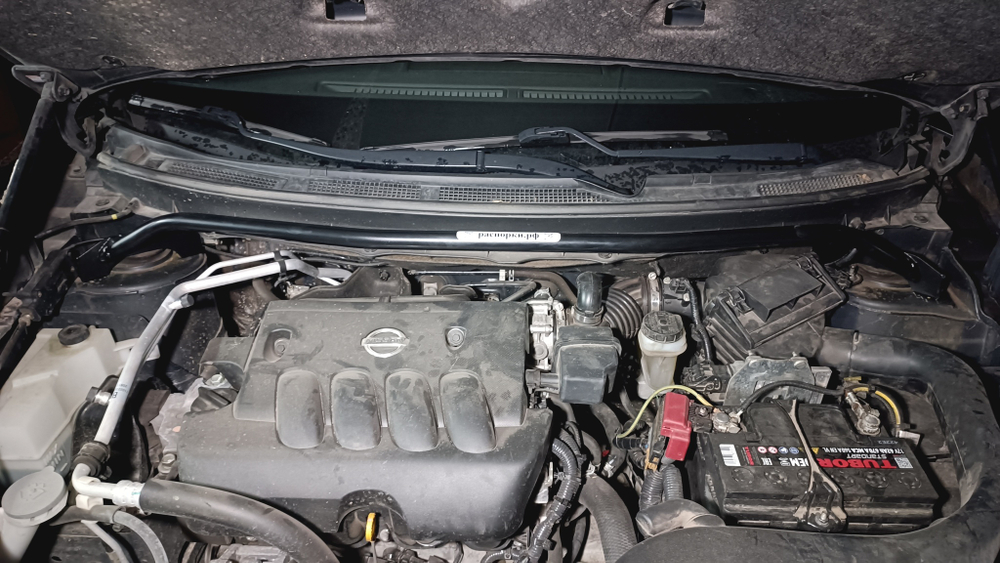 Распорка передних стоек Nissan X-Trail 2 T31 (2-го поколения) (ПОД ЗАКАЗ)