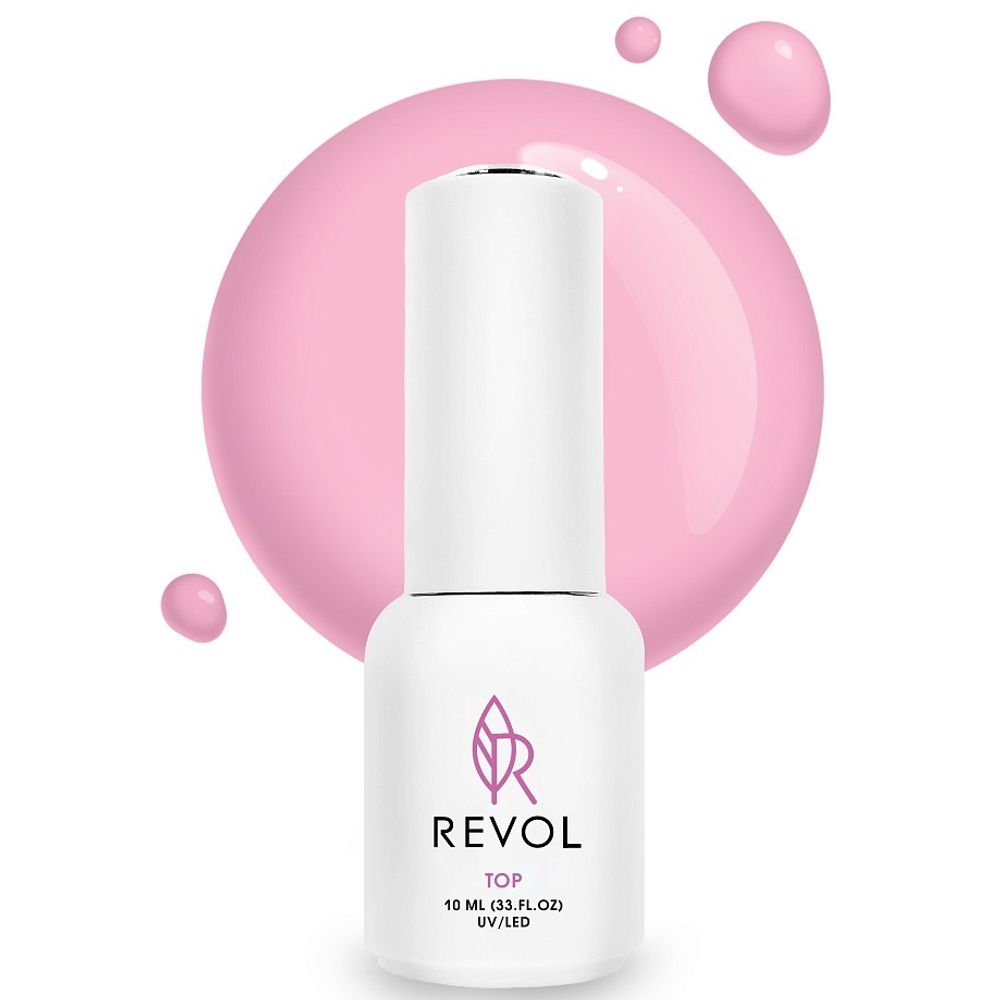 REVOL Топ Pink (розовый) no sticky, 10мл