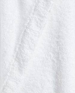 ZARA HOME ХАЛАТ ИЗ ХЛОПКА С КАПЮШОНОМ, БЕЛЫЙ