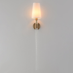 Настенный светильник Crystal Lux LUMINOUS AP1 BRASS