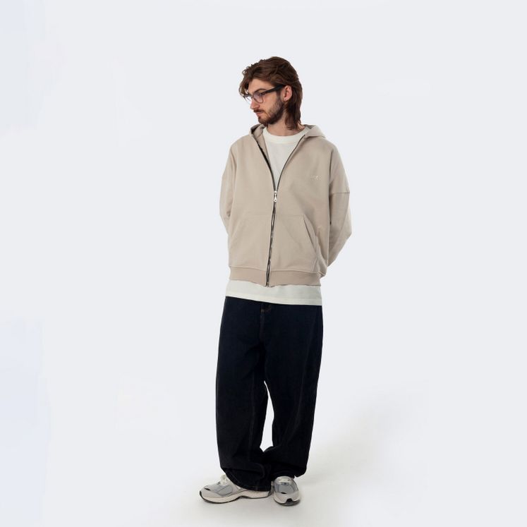 Худи UNIFORM HEAVY ZIP UNF, серо-бежевый