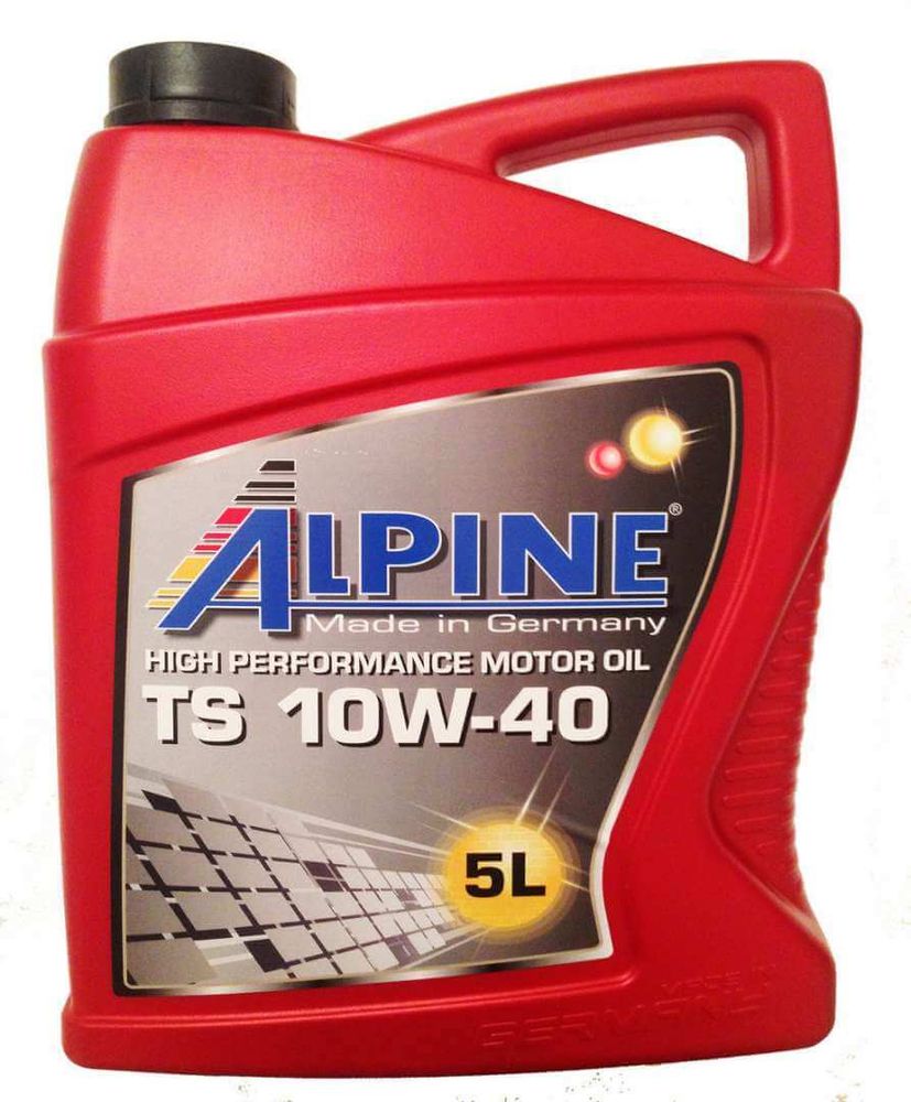 Моторное масло полусинтетическое ALPINE TS 10W-40   5 л х4 шт