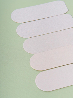 Сменные файлы на тонкой основе для педикюра SOFT WHITE размер М 10 шт