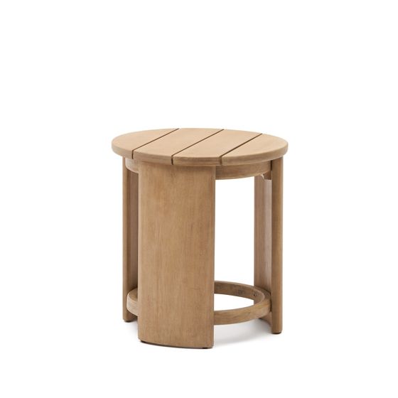 Приставной столик Xoriguer Ø56х60 см из массива эвкалипта