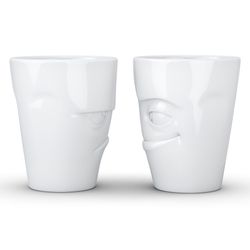 Набор кружек Grumpy & Impish, 350 мл, белый, 2 шт.