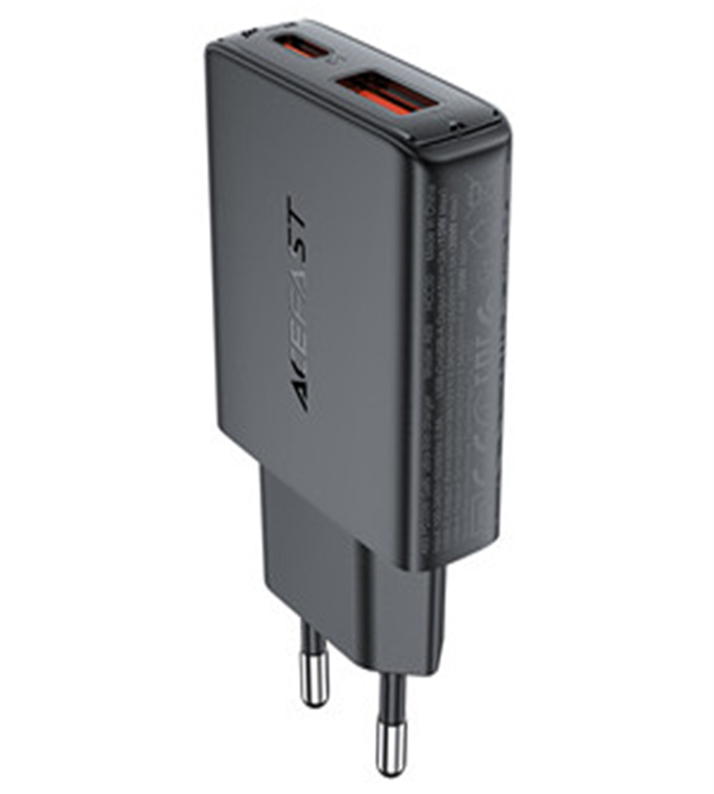 A69 PD30W GaN (USB-A+USB-C) ultra-thin charger (EU)