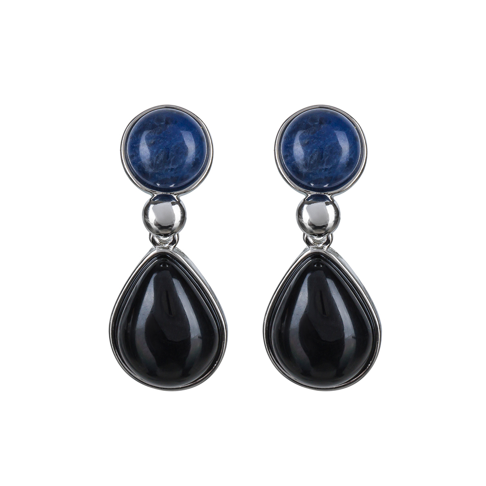 Серьги Possebon Sodalit, Agata Preto A0738.23.4 S