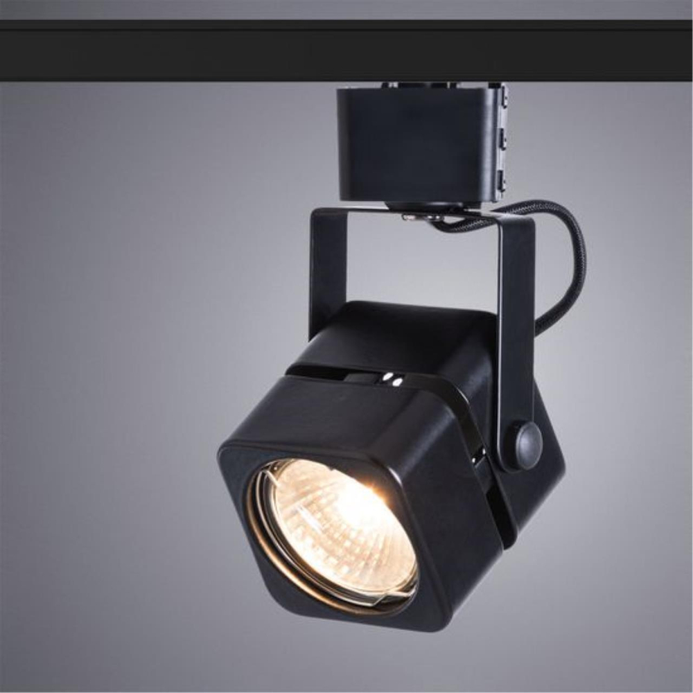 Трековый светильник Arte Lamp MIZAR A1315PL-1BK