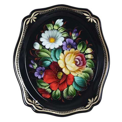 Zhostovo metal tray A3D290126139