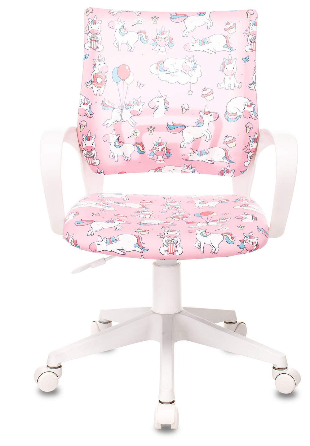 Кресло детское Бюрократ BUROKIDS 1 W-UNICORN
