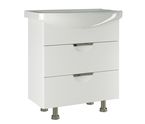 Тумба д/ванной "ЭТЬЕН-75" под раковину Элеганс-75 (Kirovit) (ПВХ)