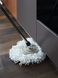 Швабра с ведром и центрифугой Cleanup, 7 л.